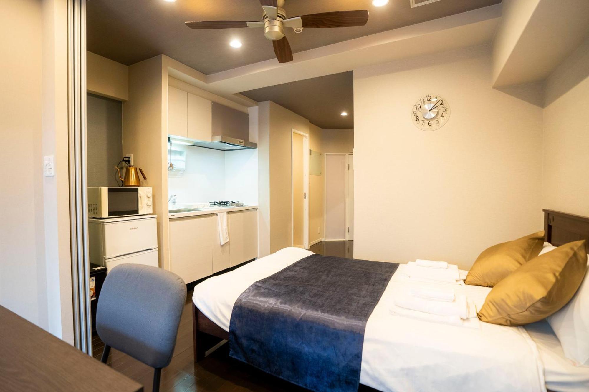 ซากิโมโตะ เรสซิเดนซ์ นัมบะ มินามิ Hotel โอซาก้า ภายนอก รูปภาพ